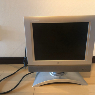 LG  TV  13型　シルバー　2004年製