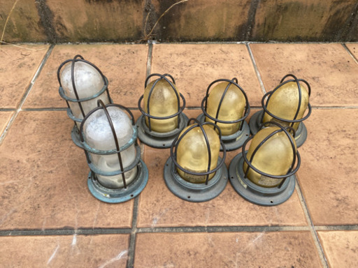 ガーデンライト 100v使用 ７個まとめて