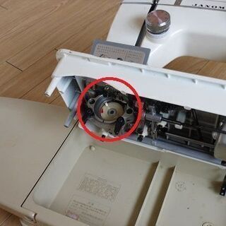 ジャノメ製ミシン　トピアエース802型　ジャンクの画像