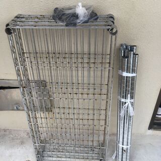 スチールラック（横幅91cm×奥行き45.5cm×高さ150cm）の画像