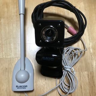 エレコムカメラとマイク　セット