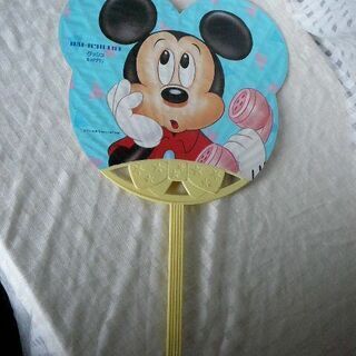 入手困難品☆超希少　うちわ　ミッキー　ミニー　第一生命　ダッシュ...