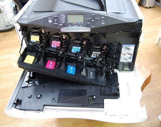 CANON カラーレーザープリンター LBP843Ci ホワイト A3対応 印刷確認済み キャノン 札幌市 清田区 平岡
