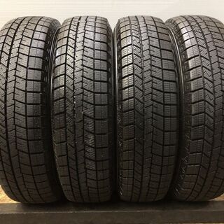 走行短め DUNLOP WINTER MAXX 03 155/80R13 13インチ スタッドレス 4本 2020年製 パッソ ヴィッツ ブーン Kei等　(MTJ107) クレジットカード QR決済可能