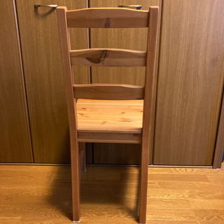 【取引中】木製チェアの画像