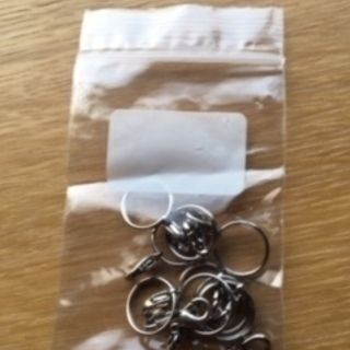 新品　カニカン　リング　手芸　パーツ　金属　アクセサリー　金具　...