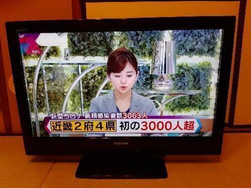 テレビ32型 TOSHIBA(regza)中古品