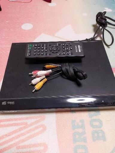 再出品SONY DVDプレーヤー