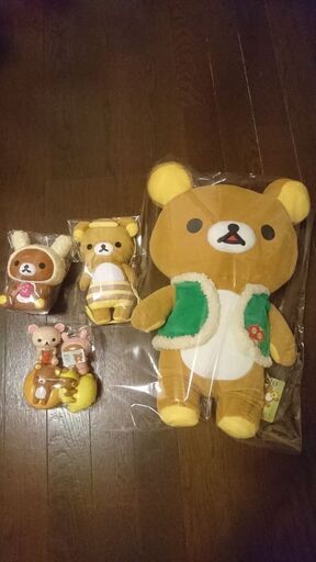 リラックマ大小ぬいぐるみ\u0026その他グッズ