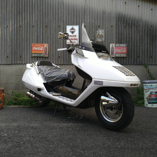 ☆美車☆好調 ☆ホンダ フュージョン ロングスクリーン HONDA FUSION MF02  ビッグスクーター 再販 モデル ホワイト 白