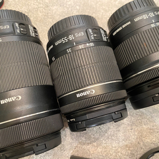 Canon eos kiss x8i セット売りの画像