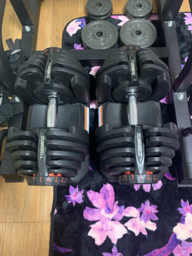アジャスタブルダンベル　40kg×2個