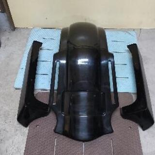 ハーレー用デバイス製バガーフェンダー、サドルバッグエクステ