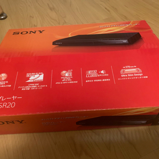 SONY DVDプレーヤーの画像