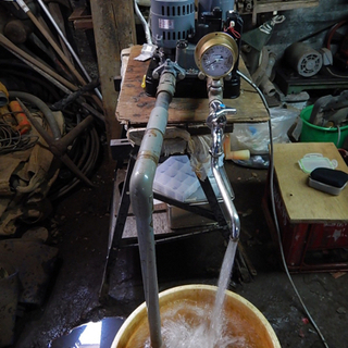 【中古】川本 ポンプ カワエース N3-155SH 50hz 100V （0293495）の画像