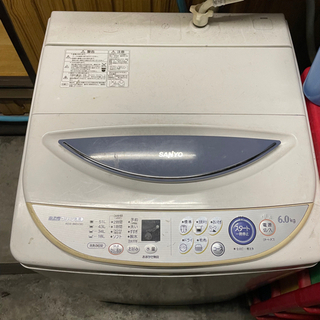 全自動電気洗濯機　6L サンヨー