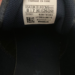 Reebok スニーカー 26cmの画像