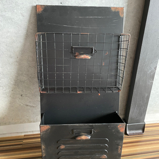 ヴィンテージ加工　レターBOX 棚掛け　アメリカン雑貨の画像