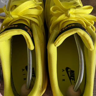 NIKEナイキ　エアフォース1 ゴアテックス　GORE-TEX イエロー　27cm 美品！の画像
