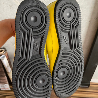 NIKEナイキ　エアフォース1 ゴアテックス　GORE-TEX イエロー　27cm 美品！の画像
