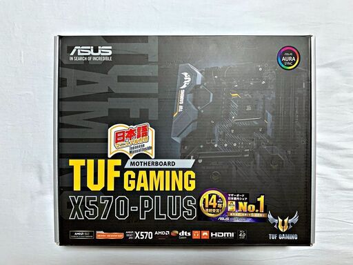 ASUS TUF GAMING X570-PLUS X570/AM4/ATX　マザーボード　AMD Ryzen