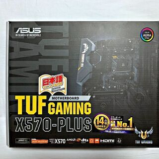 ASUS TUF GAMING X570-PLUS X570/AM4/ATX　マザーボード　AMD Ryzen