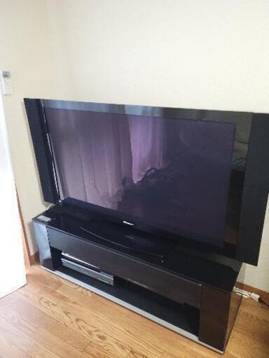 【50V型プラズマテレビ】Pioneer PDP-508HX スピーカー内蔵テレビ台付き