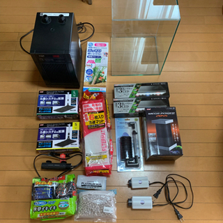 熱帯魚　シュリンプ　飼育フルセット　クーラー