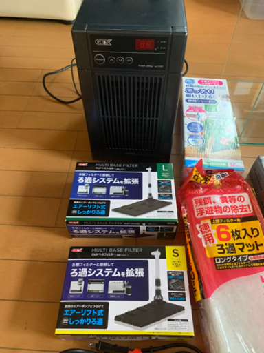 熱帯魚　シュリンプ　飼育フルセット　クーラー