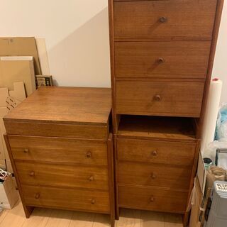 子供の机に　チェスト　デスクセット　アンティーク家具
