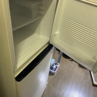 2018年新品購入　冷蔵庫と電子レンジ　セット　アクア　AQR14NJ  エルソニック　EGFMW600の画像