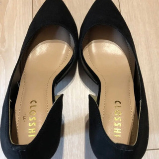 クロッシー　LL (24.5cm) ヒール5cm 就活やビジネス向け