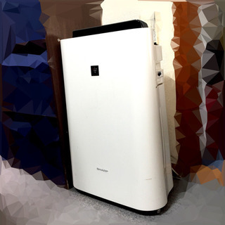 SHARP シャープ 加湿空気清浄機 23畳 高濃度プラズマクラスター7000 KC-F50-W 2017年製の画像