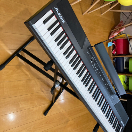 【値引き】美品　Alesis 電子ピアノ 88鍵盤＆ピアノ台