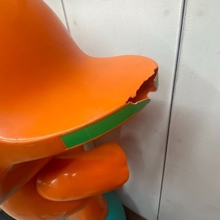 【ジモティ特別価格】SATO 昭和レトロ? サトちゃん 店頭 置物 人形 販促品/8Jの画像