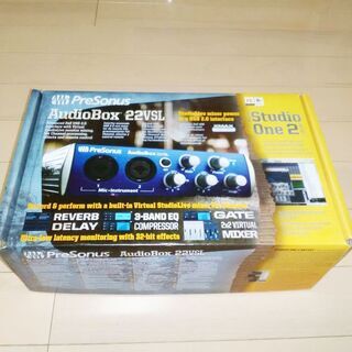Presonus AudioBox 22VSL オーディオインターフェース 宅録に DTM DAWの画像