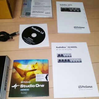 Presonus AudioBox 22VSL オーディオインターフェース 宅録に DTM DAWの画像