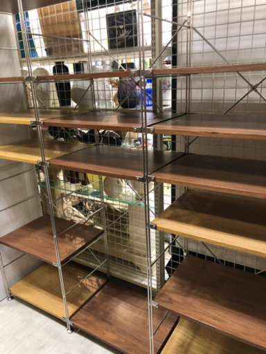 取りに来れる方限定！無印良品の３連結ユニットシェルフです！