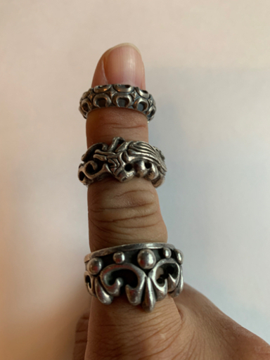 シルバーリング3点セット【90年代アンティーク】