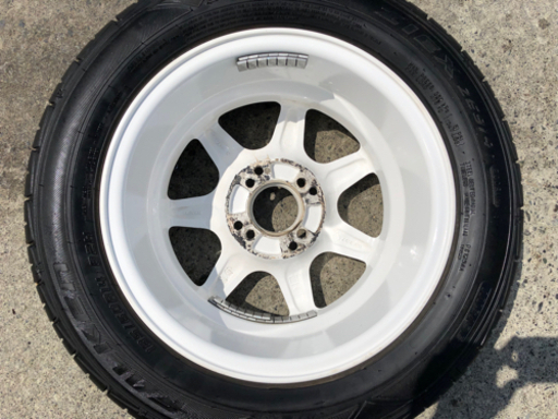 メーカー不明ホイール 14×6JJ +38 夏タイヤ FALKEN ZIEX ZE914 2021年4週目製造 タイヤホイール4本セッ