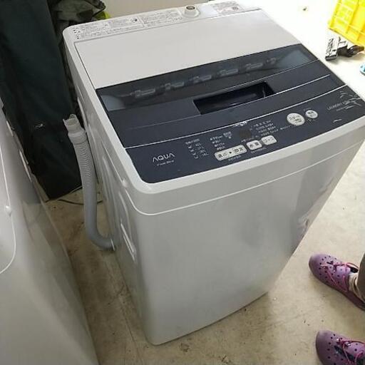 洗濯機　AQUA　１８年　4.5キロ　４０００円