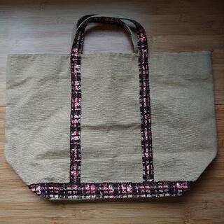 【あげます】トートバッグ  カーキ 35cm x 32cm x  20cm 中古の画像