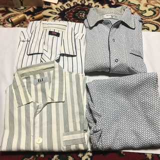 【大阪堺or鶴見で引き取り限定】メンズ　レディース　寝巻き　浴衣　パジャマ　いろいろの画像