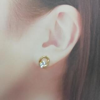 597◇未使用◇シルバーカラーピアス4点セットの画像