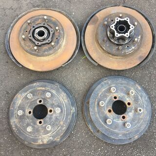 ジムニーJA51　６穴ハブ＆ドラムセット！　JA11などの6穴化に！