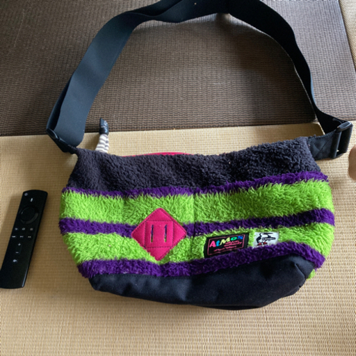アトモス×チャムス　ダブルネーム　ショルダーバッグ