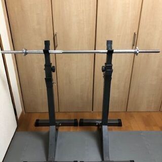 バーベルスタントとバーベルシャフト