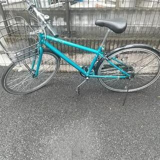 【終了致しました】半年前に新車で購入のシティサイクル(ギア外装6...