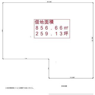 貸土地　堺市南区美木多上　259.13坪　トラック駐車場、車両置き場用地の画像