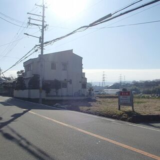 貸土地　堺市南区美木多上　259.13坪　トラック駐車場、車両置き場用地 − 大阪府